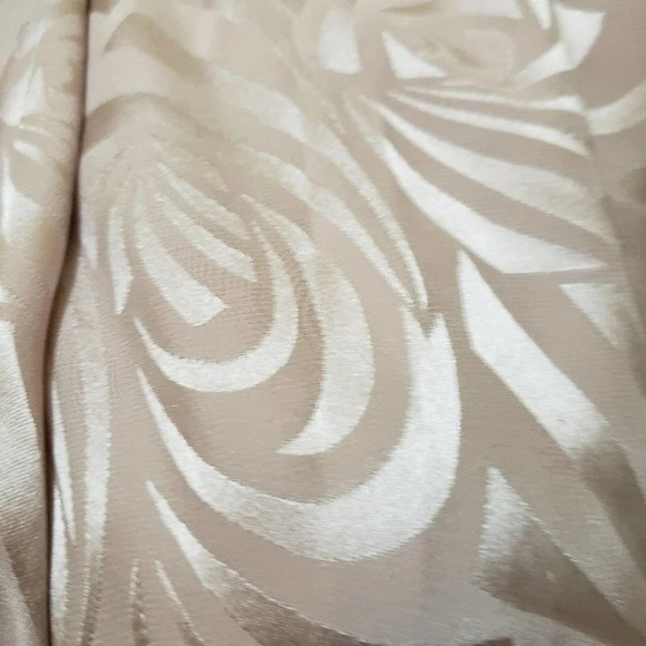 Vintage Silk Tunic Blouse Wrap Neck Dusky Pink Size 10 Evan Picone - Picture 3 of 6